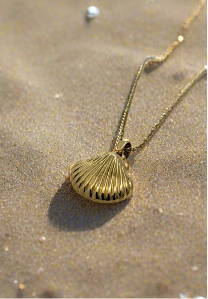 Golden Shell Necklace