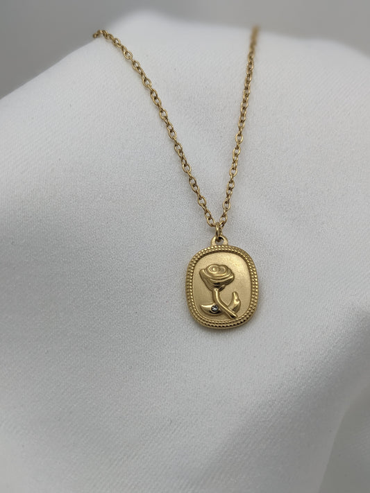 Vintage Eternal Bloom Necklace