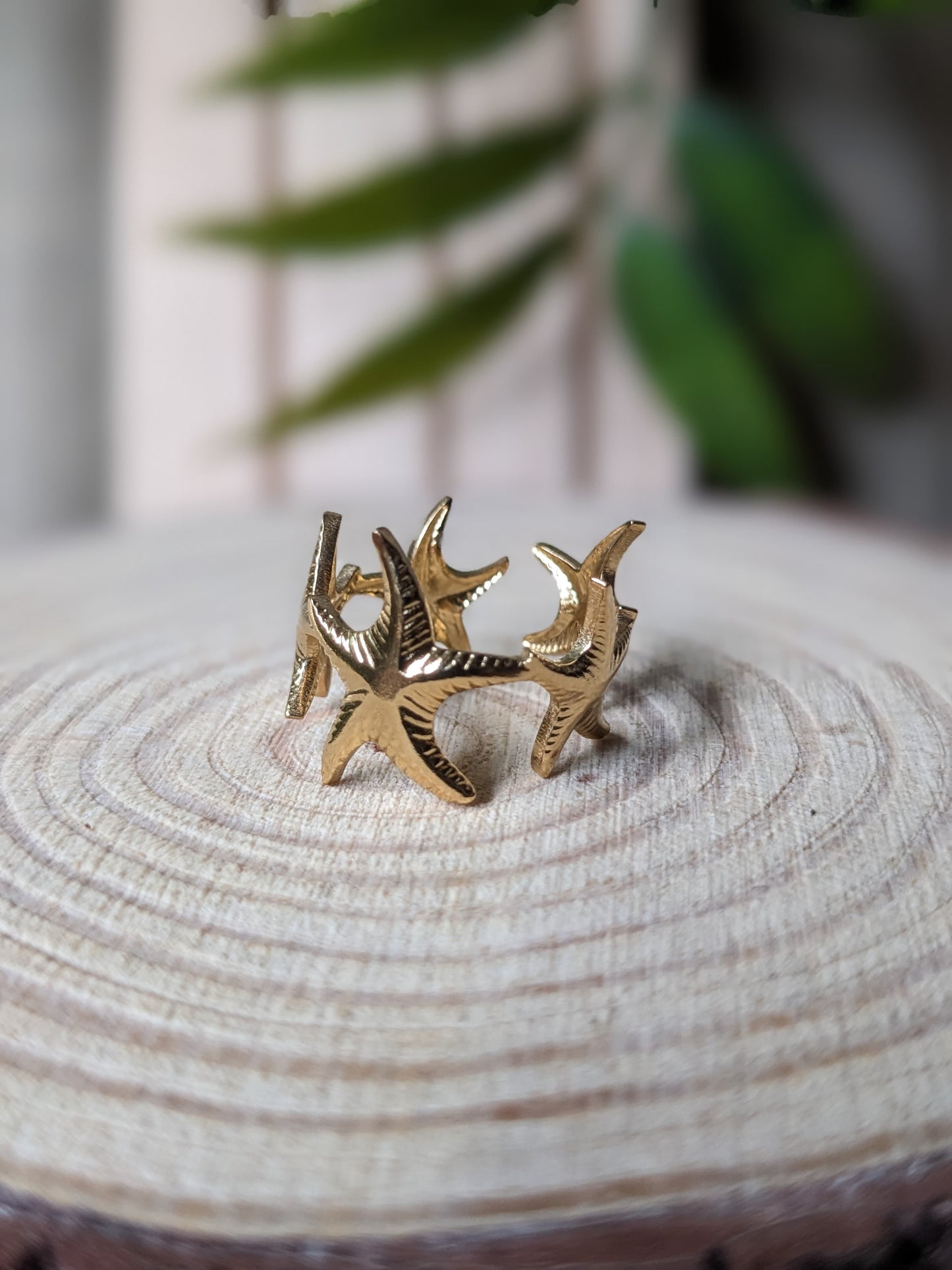 Starfish Adjustable Ring