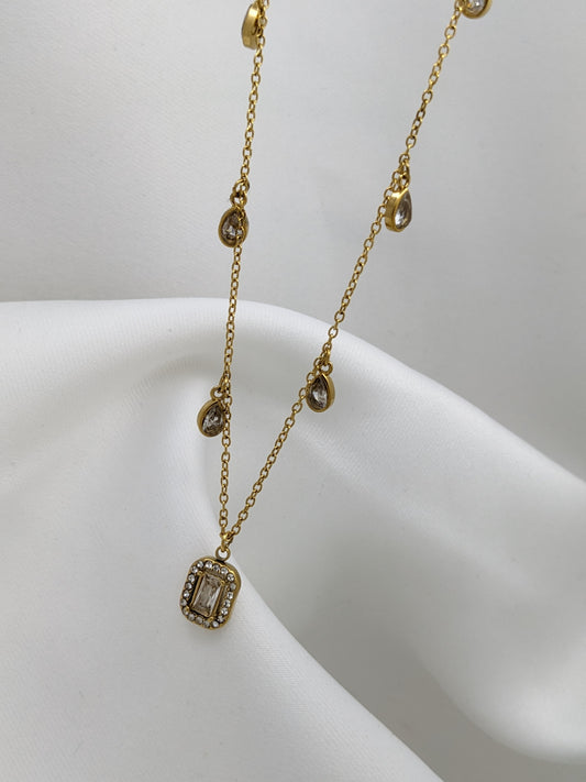 Gem Vine Whisper Necklace