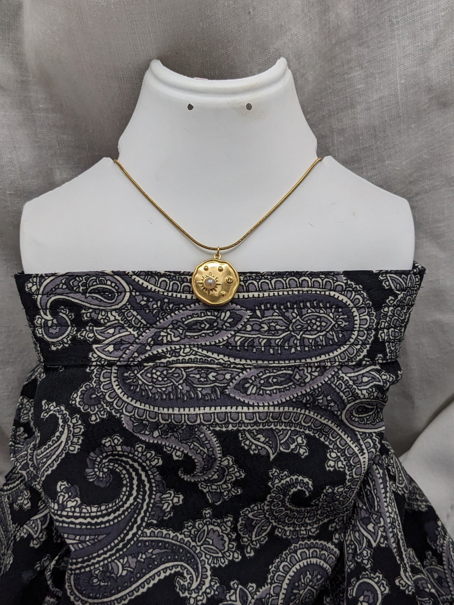 Celestial Disc Necklace