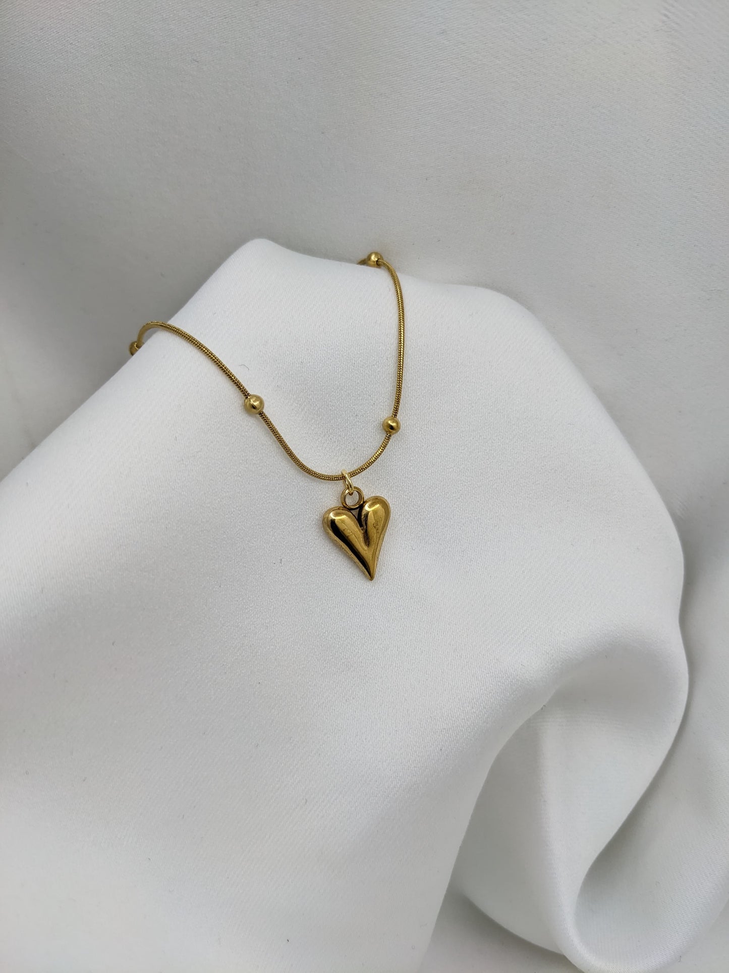 Tapered Heart Necklace