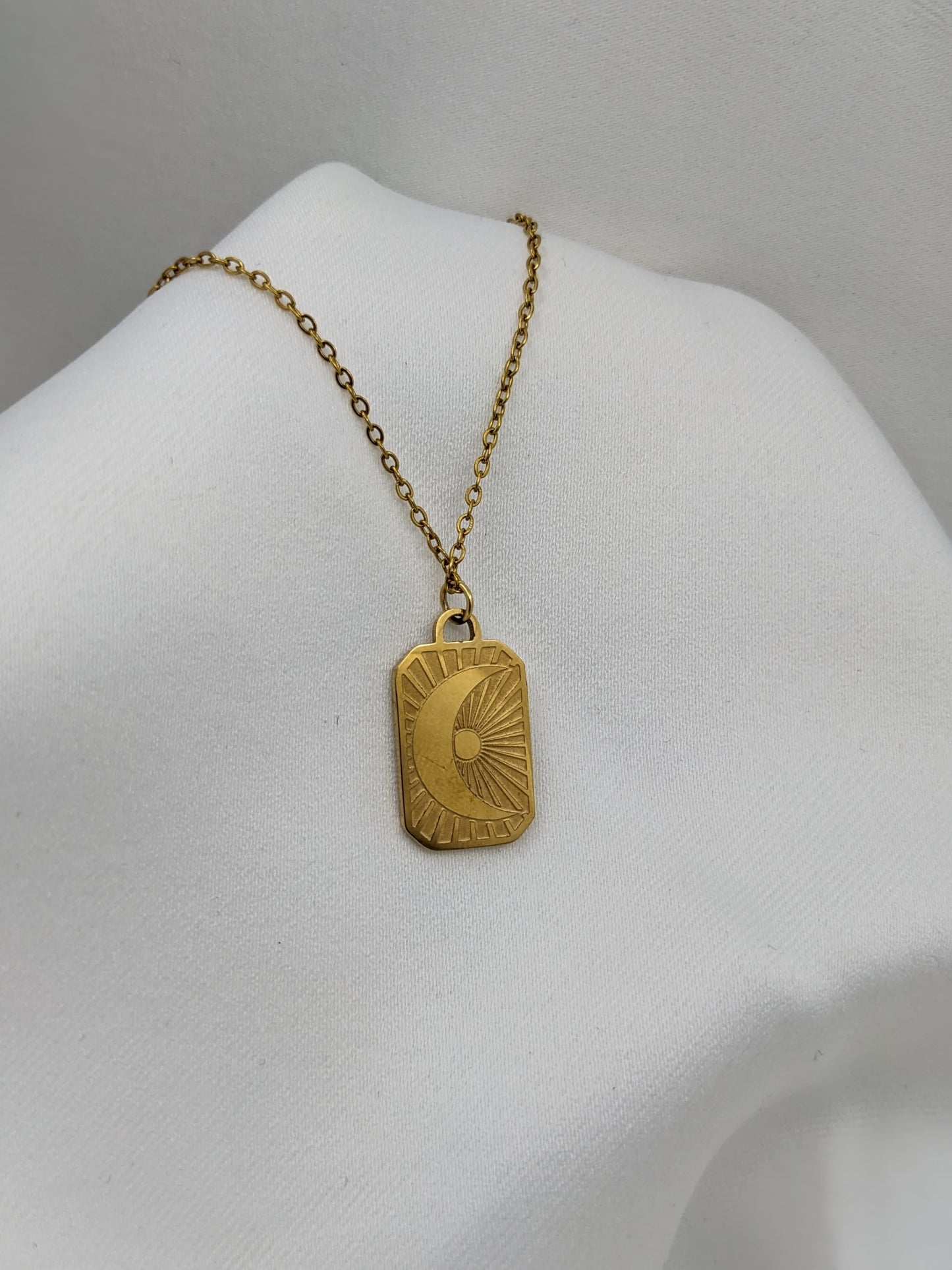 Sun Moon Talisman Necklace