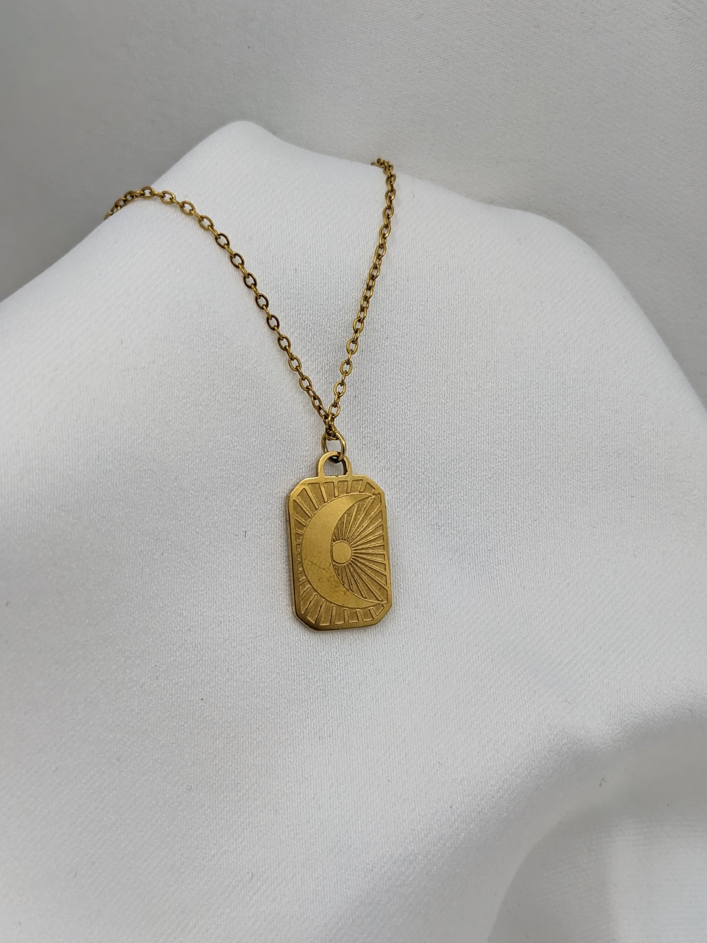 Sun Moon Talisman Necklace