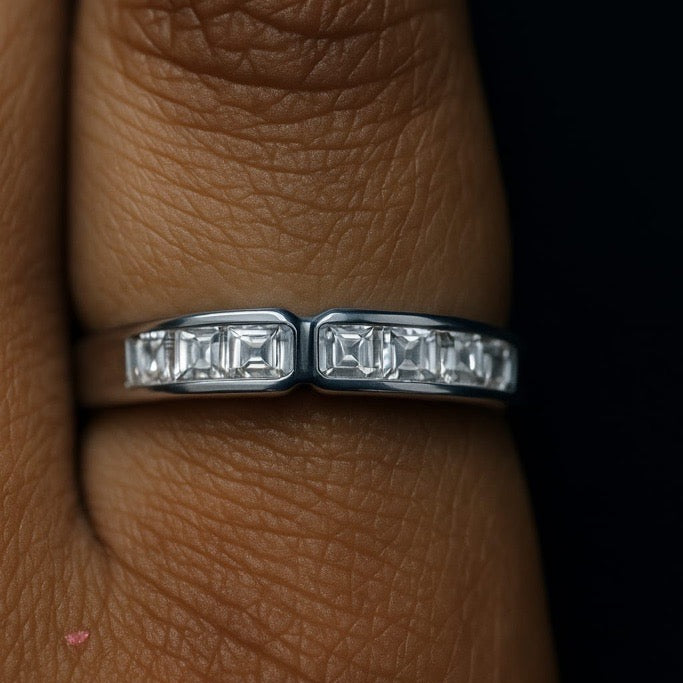 Moonlit Band Ring