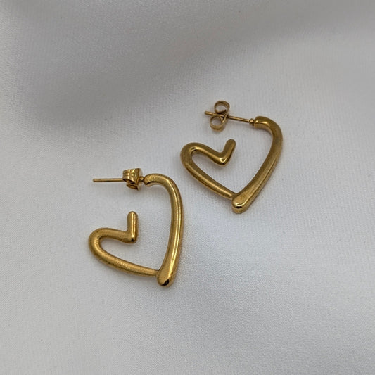 Heart of Gold Earrings