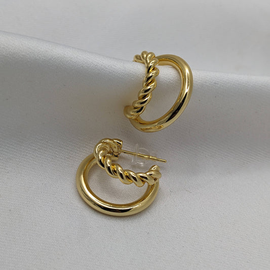 Double Twist Earrings