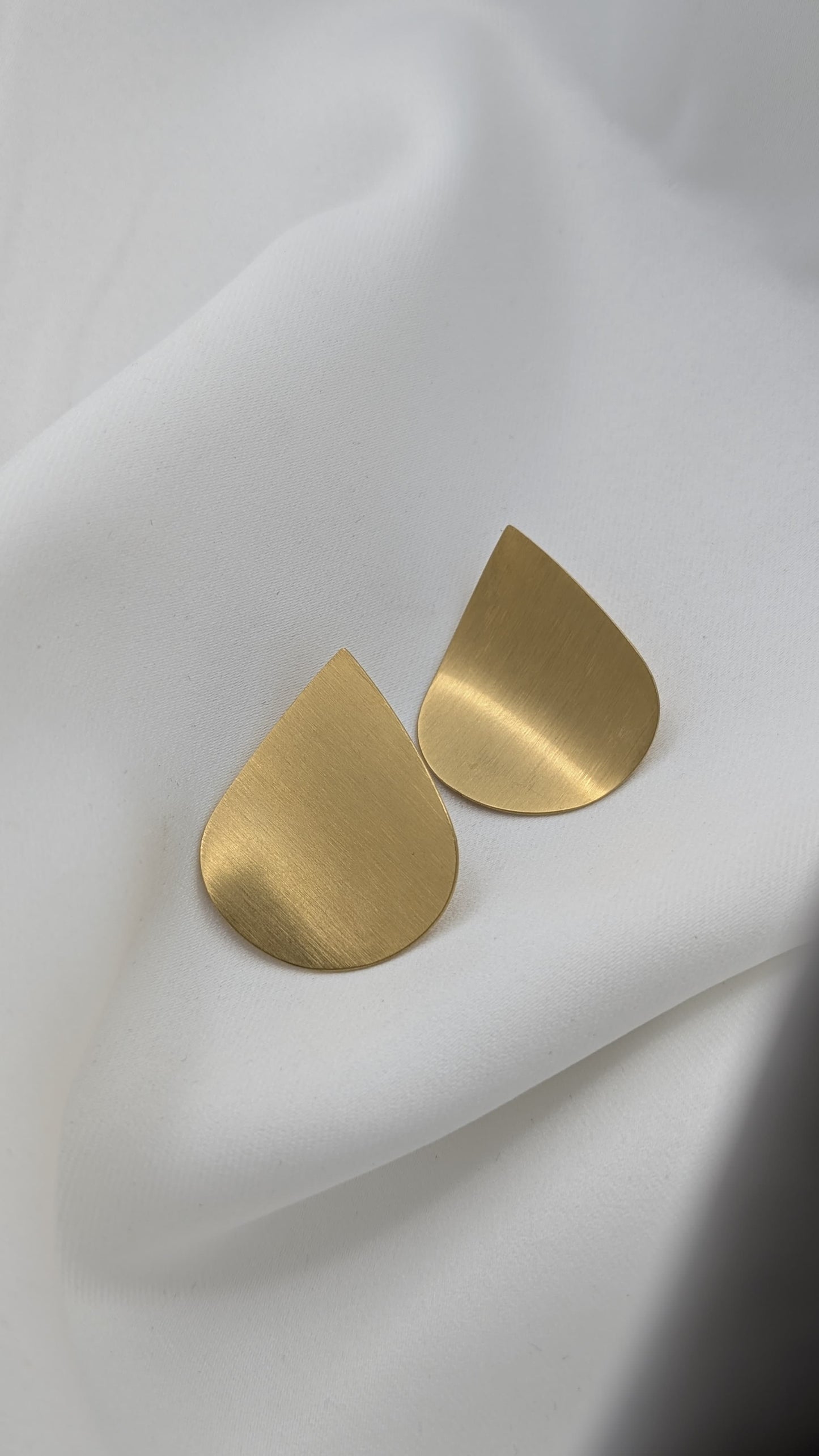 Golden Petal Earrings