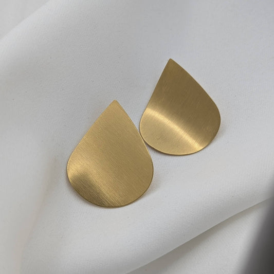 Golden Petal Earrings