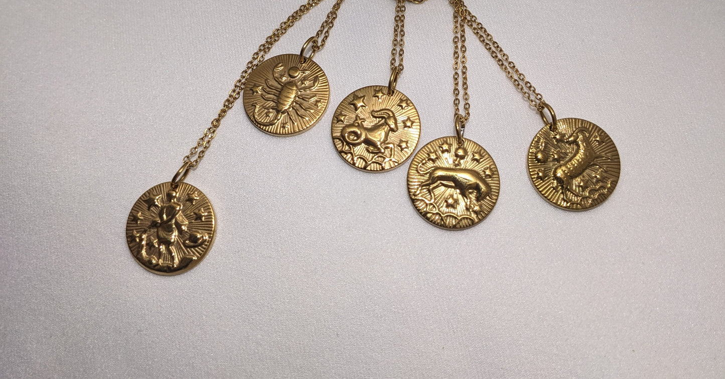 Sun Sign Necklace