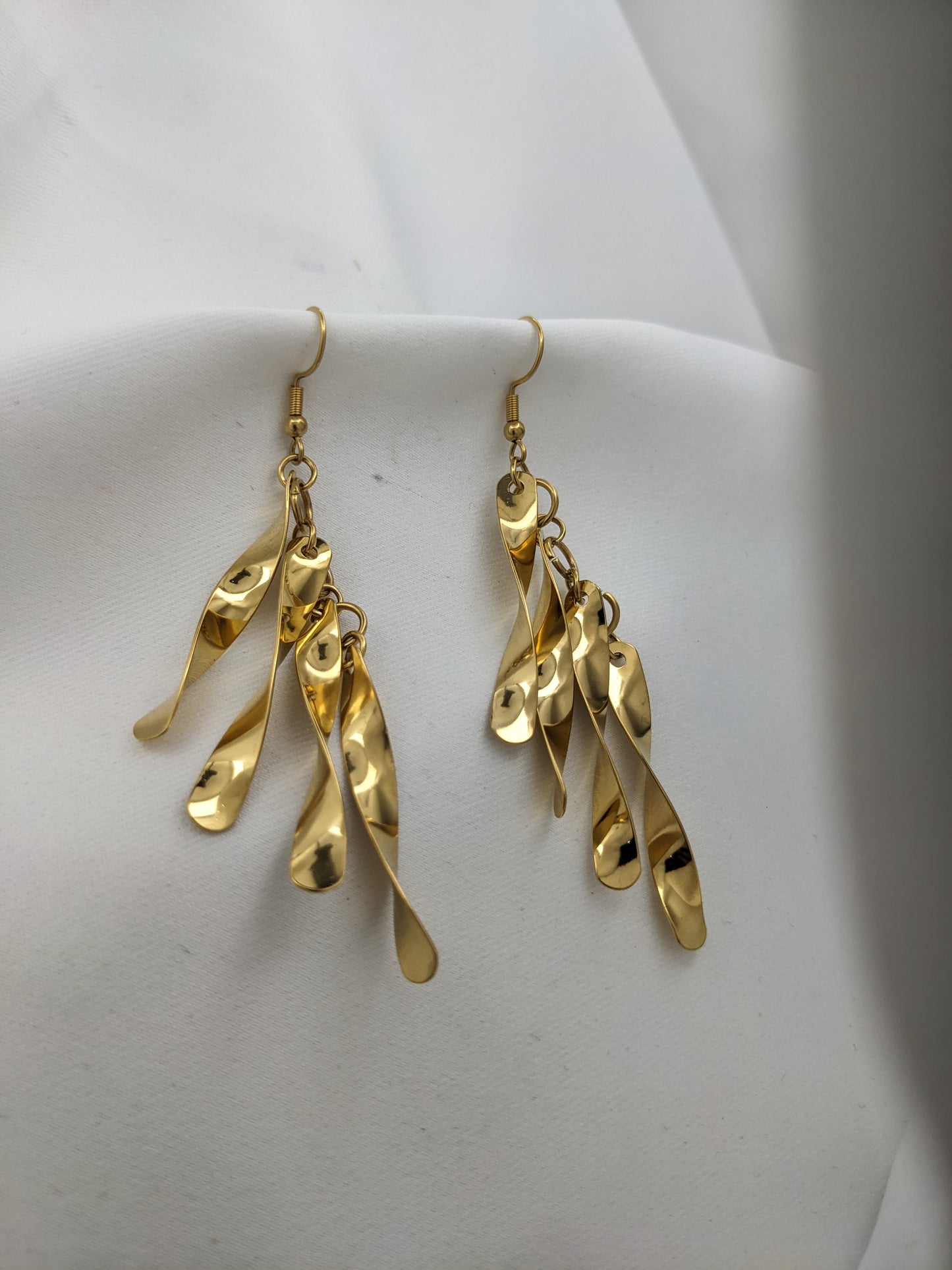 Swirls Statement Earrings