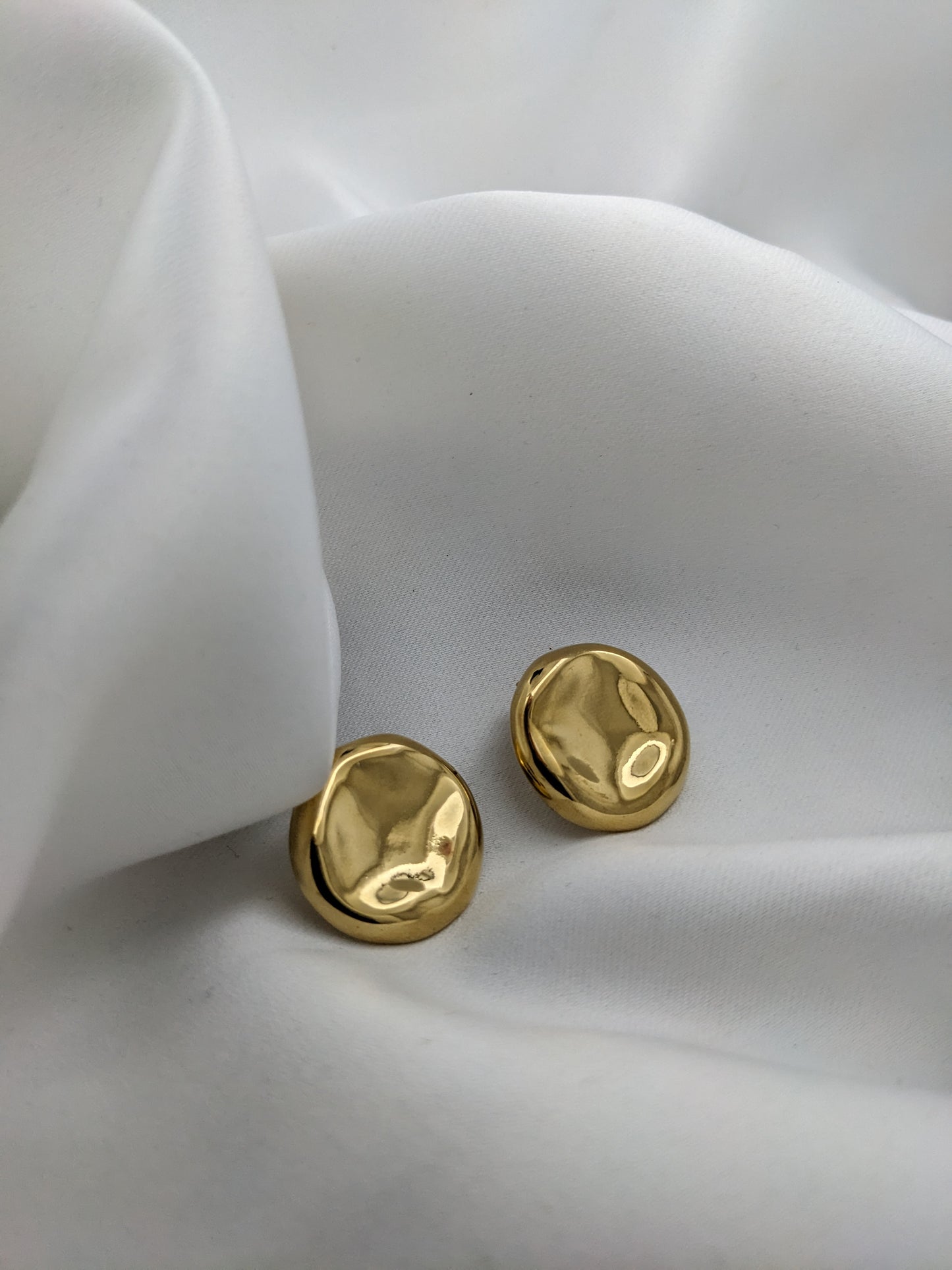 Golded Blob Earrings