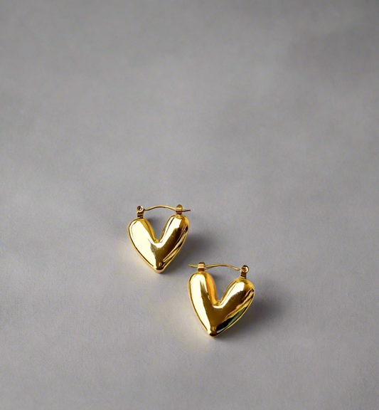 Puffy Heart Hoops