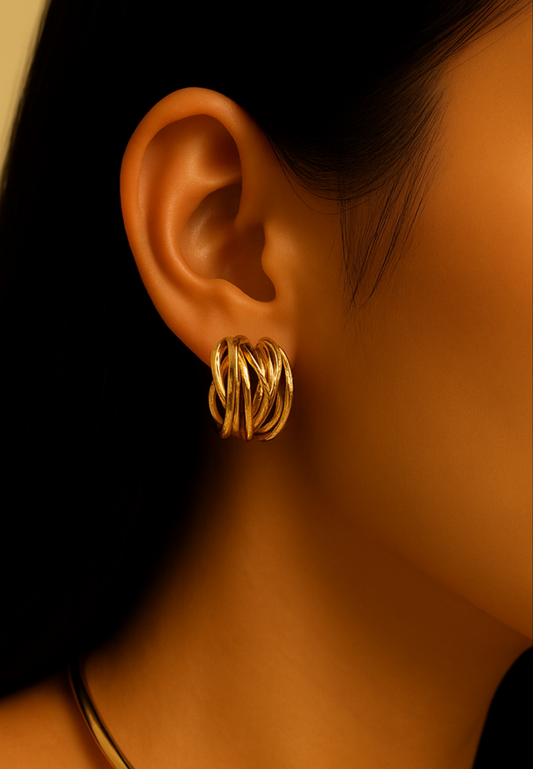 Aurora Coil Earrings