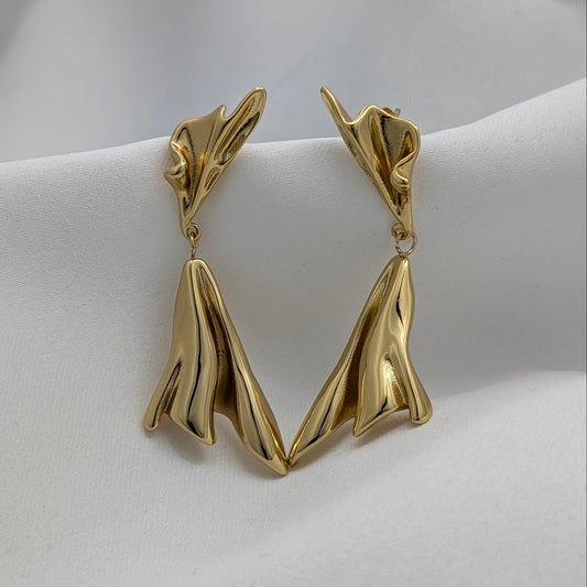 Ruffled Earrings