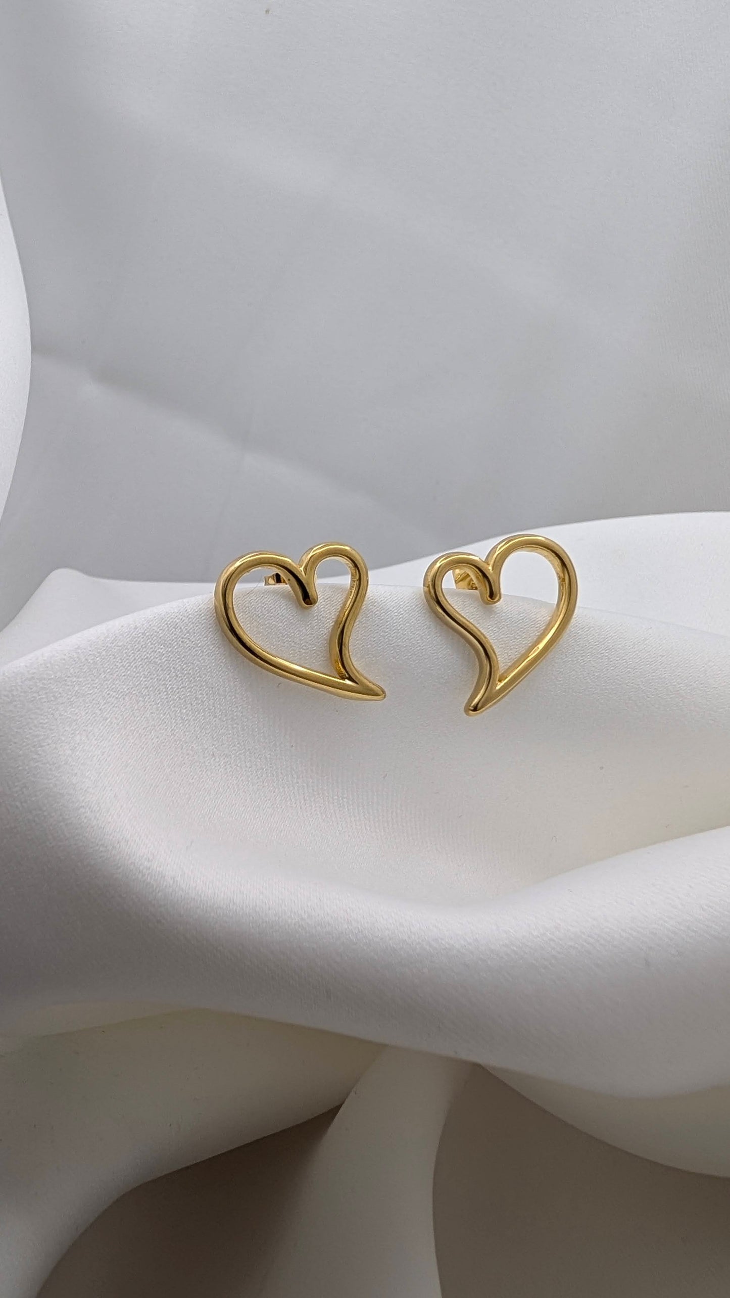 Halo Heart Earrings