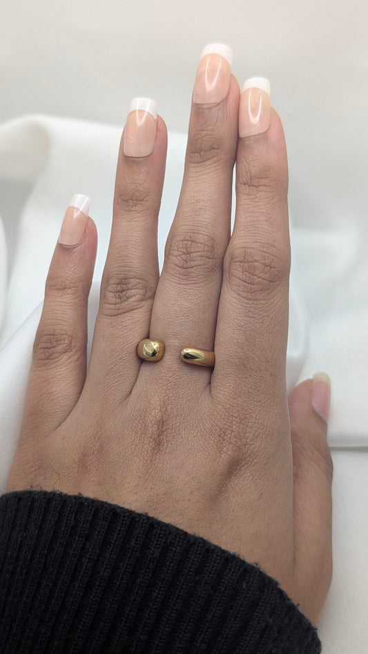 Arc cuff ring