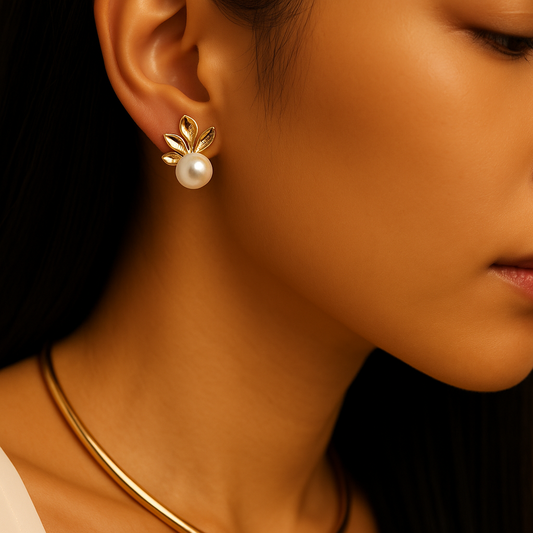 Flora Pearl Earrings